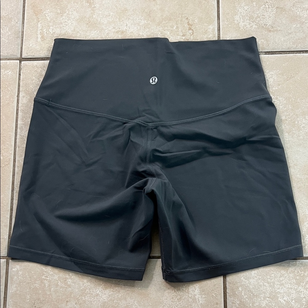 NWOT lululemon athletica Black High-Rise Bike Shorts